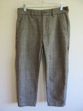 Rhythm Brown 30 Straight Leg Trousers